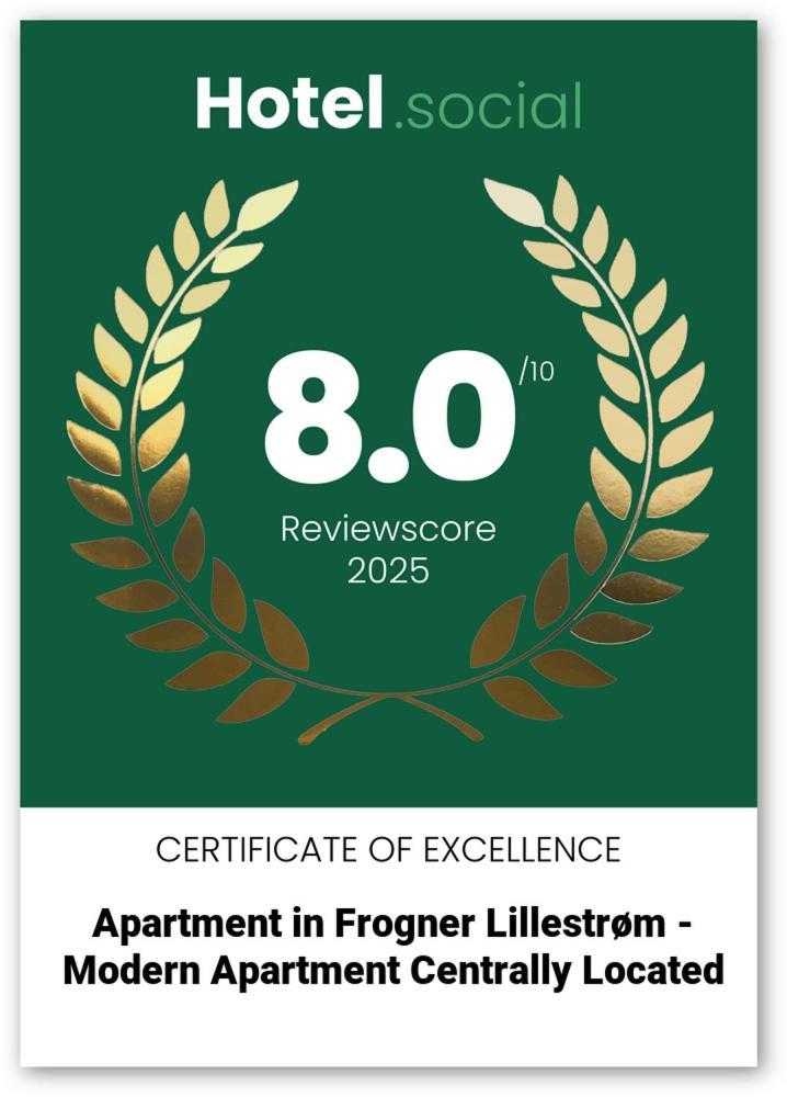 Jeci Apartment In Frogner Lillestrom - Modern And Central المظهر الخارجي الصورة
